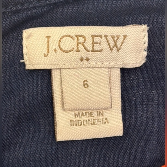 J Crew sleeveless cotton/ linen blend floral embroidered blouse in size 6! 🌷 - Picture 7 of 10